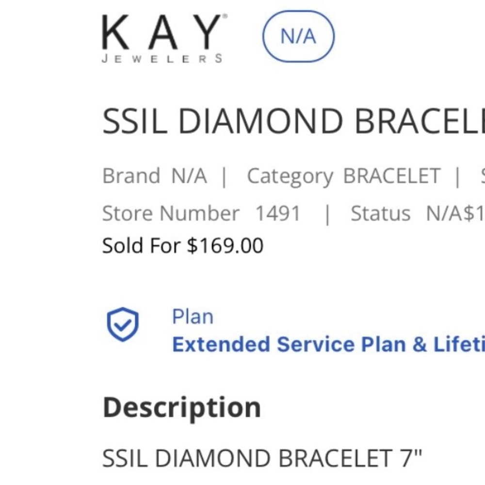 Kay Jewelers Silver Heart Necklace Set - Picture 6 of 10